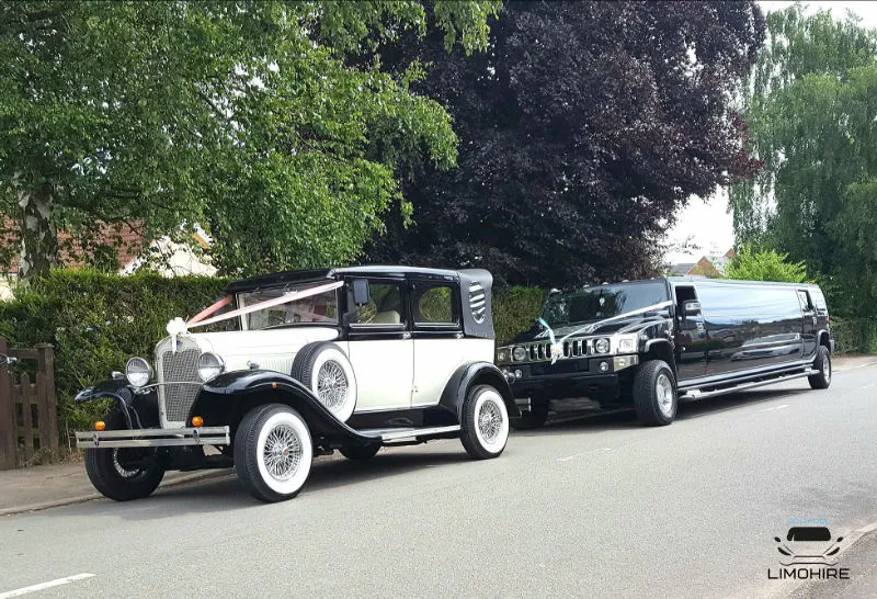 Wedding Car And Black Hummer